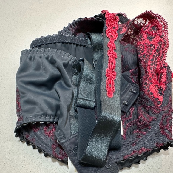 Prima Donna lace full coverage underwire lace embroidered bra 34 H (UK) - Picture 3 of 14